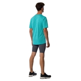 Mizuno CORE RUNBIRD SS TEE Футболка беговая Голубой - фото 316588