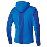 Mizuno ACTIVE WARMALITE HYBRID FULL ZIP HOODED LS TOP Утепленный лонгслив с капюшоном Синий - фото 316600