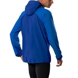 Mizuno ACTIVE WARMALITE HYBRID FULL ZIP HOODED LS TOP Утепленный лонгслив с капюшоном Синий - фото 316601