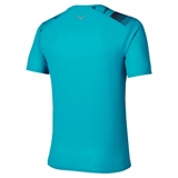 Mizuno CORE GRAPHIC SS TEE Футболка беговая Голубой - фото 316612