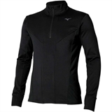 Mizuno ACTIVE WARMALITE HALF ZIP LS TOP Утепленный лонгслив Черный - фото 316615