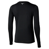 Mizuno CORE IMPULSE LS TEE (W) Лонгслив беговой женский Черный - фото 316620