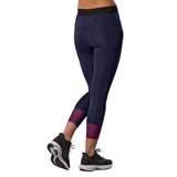 Mizuno CORE IMPULSE 3/4 TIGHT (W) Тайтсы беговые укороченные женские Темно-синий - фото 316630