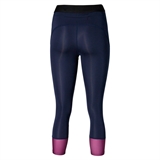 Mizuno CORE IMPULSE 3/4 TIGHT (W) Тайтсы беговые укороченные женские Темно-синий - фото 316632