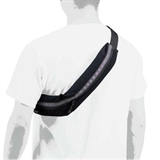 Mizuno 2WAY WAIST PORCH NR Сумка на пояс Черный/Серый - фото 316706