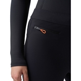 GRi ВИНД (W) Тайтсы беговые утепленные женские Черный - фото 316783