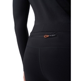 GRi ВИНД (W) Тайтсы беговые утепленные женские Черный - фото 316785