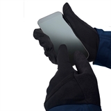 GRi ВИНД Перчатки беговые 2 в 1 Черный - фото 317014