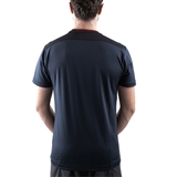 Mizuno FRONTIER SHADOW GRAPHIC T-SHIRT Футболка теннисная Черный/Красный/Голубой - фото 317245