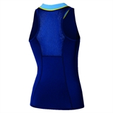 Mizuno FRONTIER TANK (W) Майка теннисная женская Темно-синий/Голубой - фото 317248