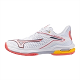 Mizuno WAVE EXCEED TOUR 6 CC (W) Кроссовки теннисные женские Белый/Темно-синий/Красный - фото 317271