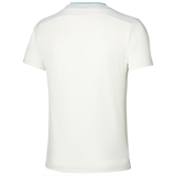 Mizuno FRONTIER SHADOW GRAPHIC T-SHIRT Футболка теннисная Белый/Голубой - фото 317296