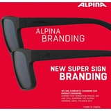 Alpina NACAN III COFFEE-GREY MATT/NEON YELLOW MIRROR Очки солнцезащитные Серый матовый/Желтый/Синий зеркальный - фото 317388