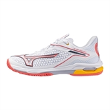 Mizuno WAVE EXCEED TOUR 6 AC (W) Кроссовки теннисные женские Белый/Красный - фото 317524
