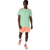 Asics PADEL COURT SS TOP Футболка для падела Зеленый/Оранжевый - фото 317667