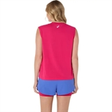 Asics GAME SEASONAL GRAPHIC TOP (W) Майка теннисная женская Розовый - фото 317714