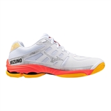 Mizuno WAVE VOLTAGE 2 Кроссовки волейбольные Белый/Оранжевый - фото 317777