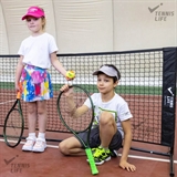 Tennis Life Детская теннисная сетка портативная сборная 3х0,87м Черный - фото 318048