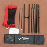 Tennis Life Теннисная сетка для мини-тенниса портативная сборная 5,5х0,91м Красный - фото 318100