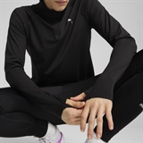 Puma VELOCITY CLOUDSPUN QUARTER-ZIP TOP Лонгслив Черный - фото 318247