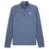 Puma VEL CLOUDSPUN QUARTER-ZIP TOP Лонгслив Синий - фото 318261