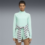 Puma VELOCITY CLOUDSPUN QUARTER-ZIP TOP (W) Лонгслив женский Мятный - фото 318274