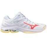 Mizuno WAVE VOLTAGE 2 (W) Кроссовки волейбольные женские Белый/Оранжевый - фото 318522