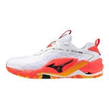 Mizuno WAVE STEALTH NEO 2 Кроссовки гандбольные Белый/Оранжевый - фото 318652