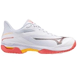 Mizuno WAVE EXCEED COURT AC (W) Кроссовки теннисные женские Белый/Серый - фото 318657
