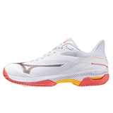 Mizuno WAVE EXCEED COURT AC (W) Кроссовки теннисные женские Белый/Серый - фото 318658