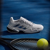 Adidas BARRICADE 13 SILVER EDITION (W) Кроссовки теннисные женские Серебристый - фото 318756