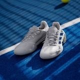 Adidas BARRICADE 13 SILVER EDITION (W) Кроссовки теннисные женские Серебристый - фото 318758