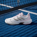 Adidas COURTJAM CONTROL 3 (W) Кроссовки теннисные женские Белый/Розовый - фото 318806