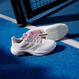 Adidas COURTJAM CONTROL 3 (W) Кроссовки теннисные женские Белый/Розовый - фото 318807