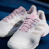 Adidas COURTJAM CONTROL 3 (W) Кроссовки теннисные женские Белый/Розовый - фото 318810
