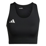 Adidas ADIZERO ESSENTIALS (W) Топ беговой женский Черный - фото 319173