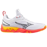 Mizuno WAVE LUMINOUS 3 Кроссовки волейбольные Белый/Оранжевый - фото 319183