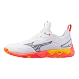 Mizuno WAVE LUMINOUS 3 Кроссовки волейбольные Белый/Оранжевый - фото 319184