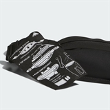 Adidas RUNNING WAIST BAG Сумка на пояс для бега Черный/Белый - фото 319240