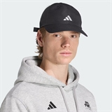 Adidas RUNNING ESSENTIALS AEROREADY SIX-PANEL Бейсболка беговая Черный - фото 319245