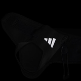 Adidas RUNNING BOTTLE BAG Сумка на пояс для бутылки для бега Черный/Белый - фото 319292