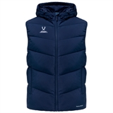 Jögel ESSENTIAL PERFORMPROOF PADDED HOODED VEST 2025 Жилет утепленный с капюшоном детский Темно-синий - фото 319488