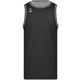 Jögel DIVISION PERFORMDRY DOUBLE-SIDE JERSEY Майка баскетбольная двухсторонняя Темно-серый/Белый - фото 319534