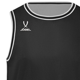 Jögel DIVISION PERFORMDRY DOUBLE-SIDE JERSEY Майка баскетбольная двухсторонняя Темно-серый/Белый - фото 319536