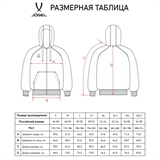 Jögel ESSENTIAL CLUB REGLAN COTTON ZIP HOODIE Толстовка на молнии с капюшоном Черный - фото 319642 Jögel ESSENTIAL CLUB REGLAN COTTON ZIP HOODIE Толстовка на молнии с капюшоном Черный - фото 319642