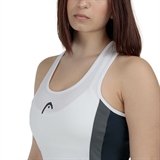 Head CLUB 25 DRESS (W) Платье теннисное женское Белый/Темно-синий - фото 319844 Head CLUB 25 DRESS (W) Платье теннисное женское Белый/Темно-синий - фото 319844