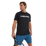 Head CLUB ORIGINAL T-SHIRT Футболка теннисная Черный - фото 319865