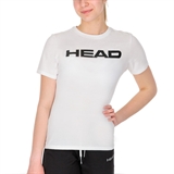 Head CLUB ORIGINAL T-SHIRT (W) Футболка теннисная женская Белый - фото 319923