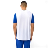 Head CLUB 25 TECH T-SHIRT Футболка теннисная Белый/Синий - фото 319938