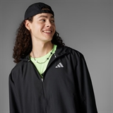 Adidas RUN IT JACKET Куртка ветрозащитная Черный/Белый - фото 320031 Adidas RUN IT JACKET Куртка ветрозащитная Черный/Белый - фото 320031